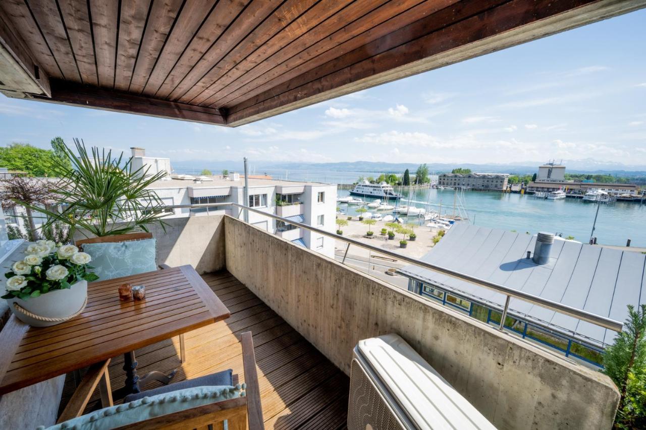 Traumwohnung Direkt Am Hafen Romanshorn Exteriör bild